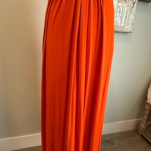 Dress 👗 Maxi Orange - Picture 3 of 7